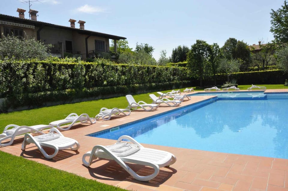 Summer, Swimming pool, sunbed