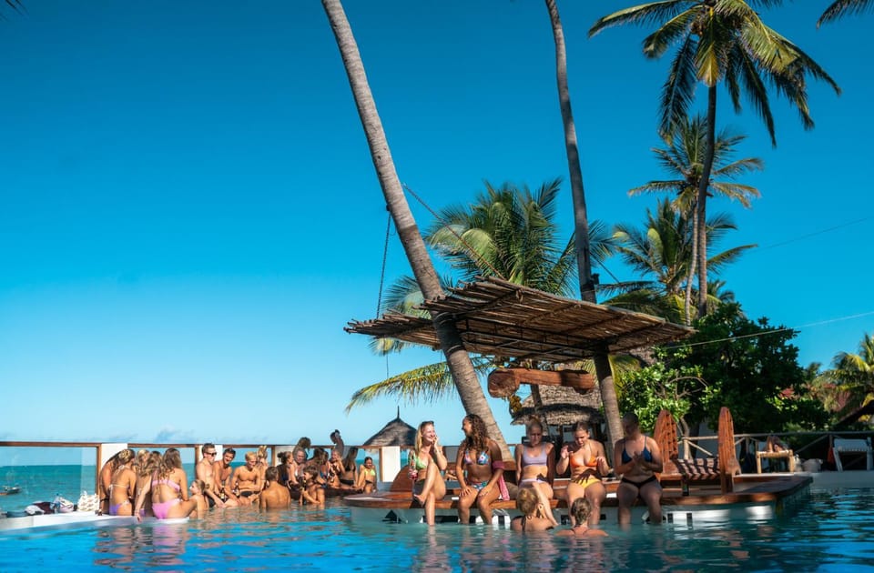Nearby landmark, Day, People, Natural landscape, Beach, Pool view, Sea view, Swimming pool, group of guests