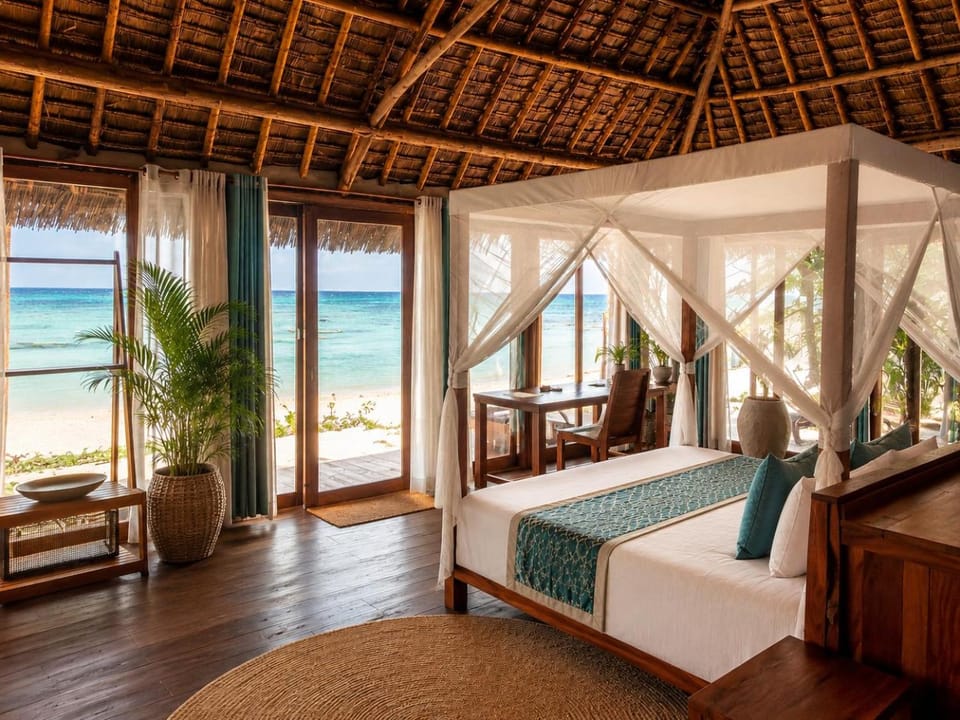 Bedroom, Sea view