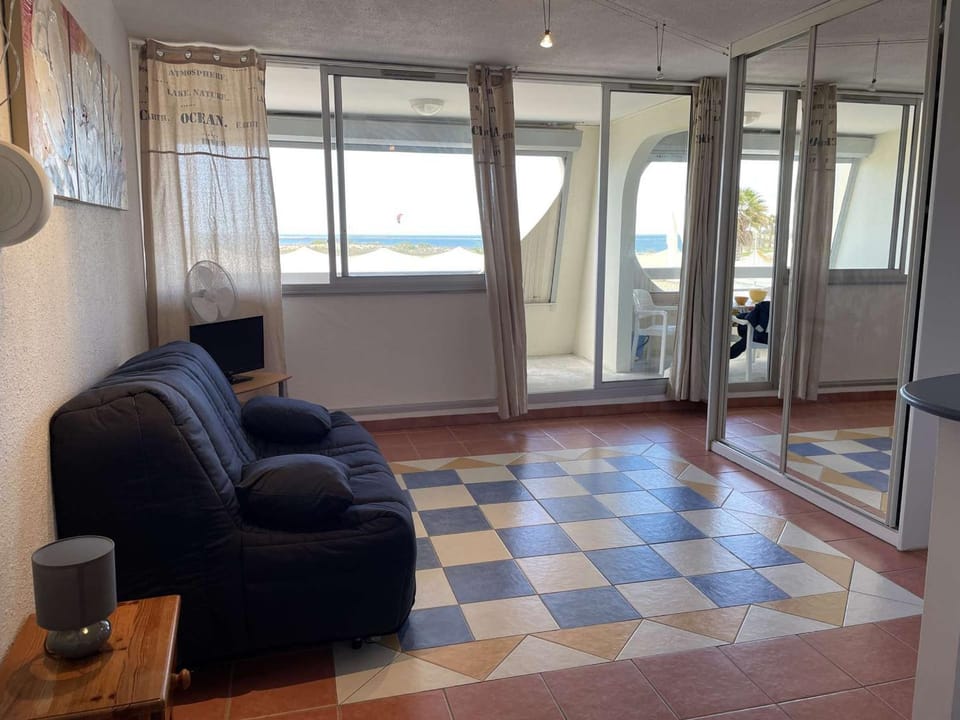 Appartement avec piscine, animaux admis, parking, plage à Port Camargue, 4 pers. - FR-1-250-296 Apartment in Le Grau-du-Roi