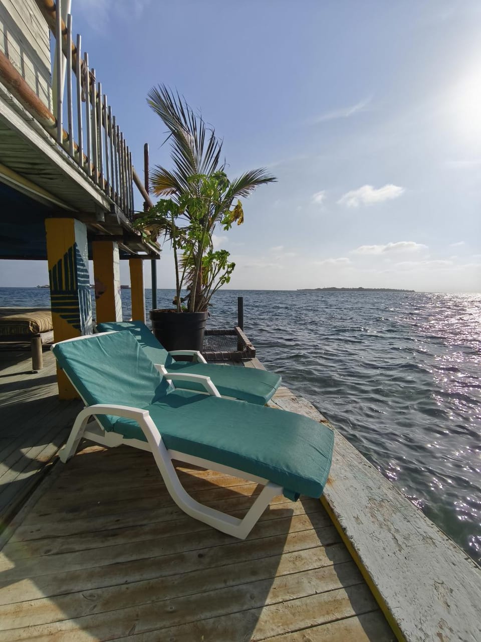 Natural landscape, Sea view, sunbed