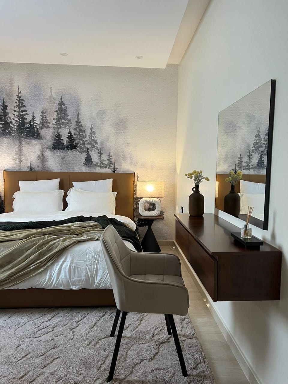 منهاتن هوم بغرفة وصالة في حطين Apartment in Riyadh