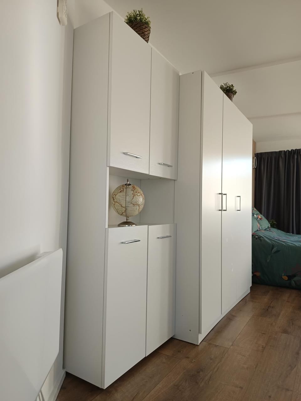 Bed, Photo of the whole room, Bedroom, wardrobe