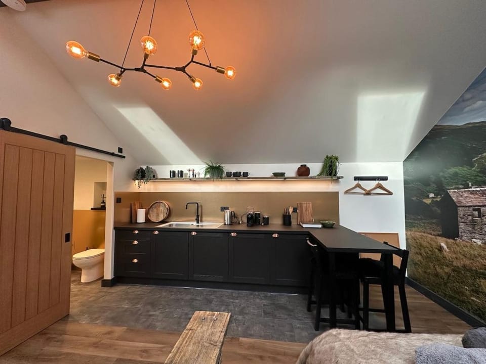 Kitchen or kitchenette, Dining area