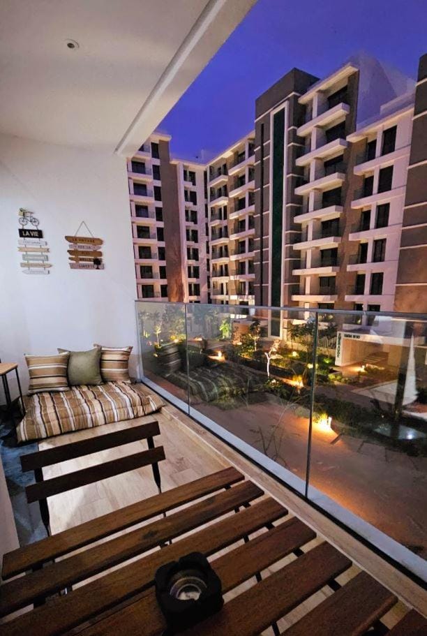 Patio, Night, Garden, View (from property/room), Balcony/Terrace, City view