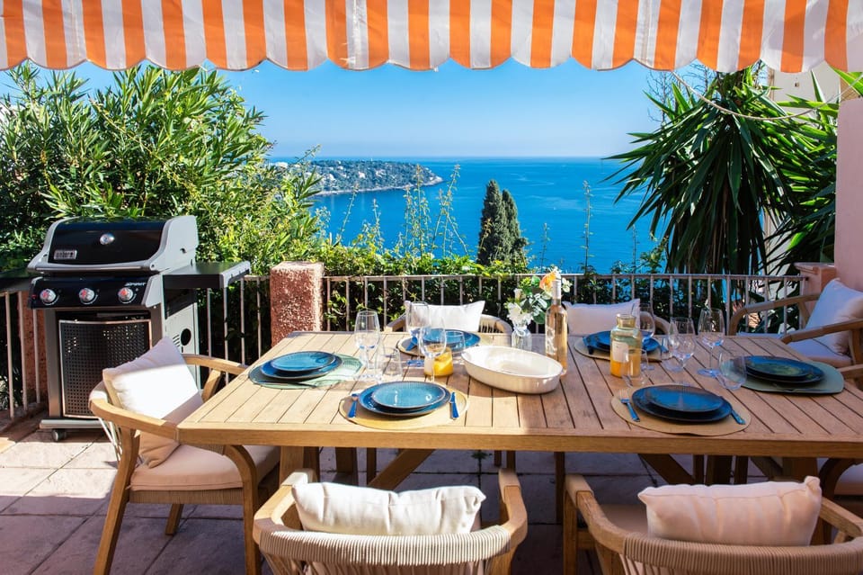 BBQ facilities, Garden, Sea view