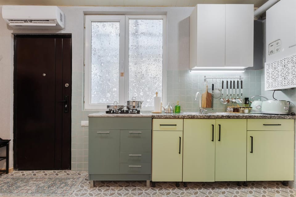 Mid-Century Modern Gem near Dry Bridge Apartment in Tbilisi, Georgia