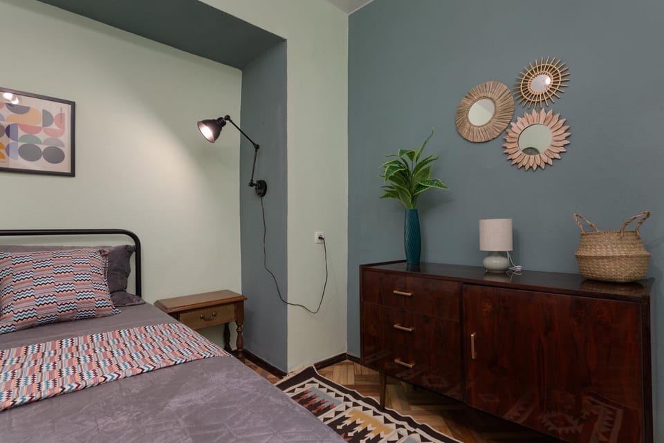 Mid-Century Modern Gem near Dry Bridge Apartment in Tbilisi, Georgia