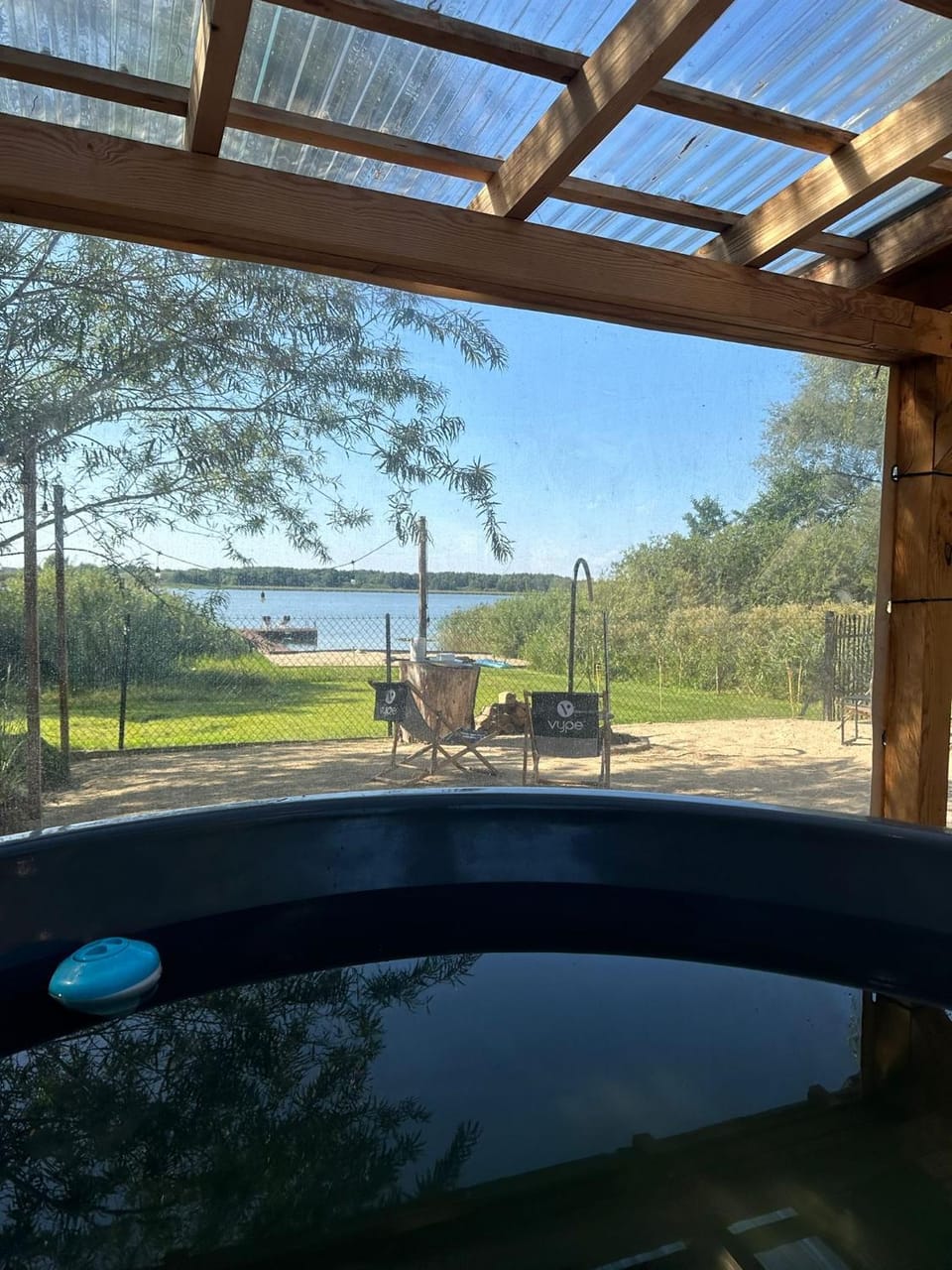 Day, Lake view, Swimming pool