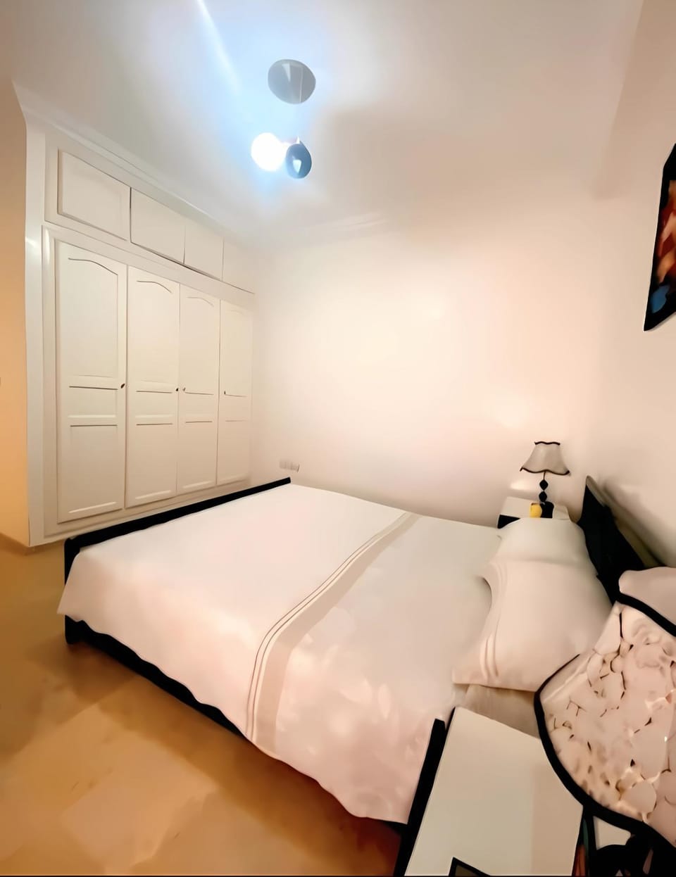 Bed, Photo of the whole room, Bedroom, wardrobe