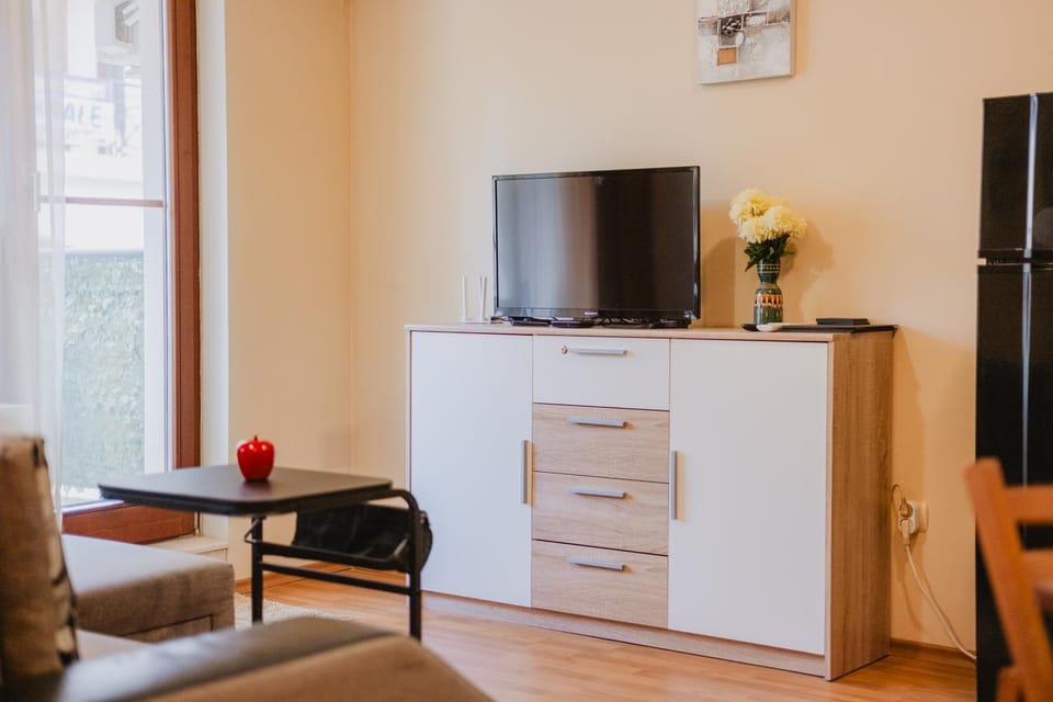 Communal lounge/ TV room, TV and multimedia, Kitchen or kitchenette, Living room, Seating area, Dining area, Evening entertainment