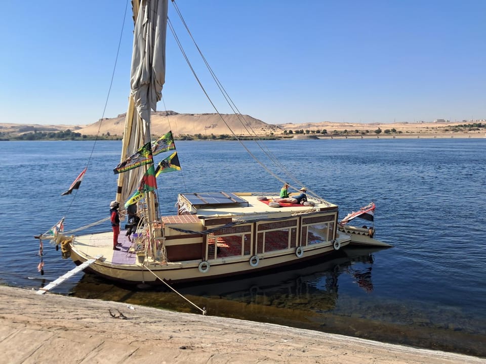 Hamdy's Felouque Docked boat in Red Sea Governorate