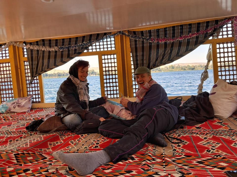 Hamdy's Felouque Docked boat in Red Sea Governorate