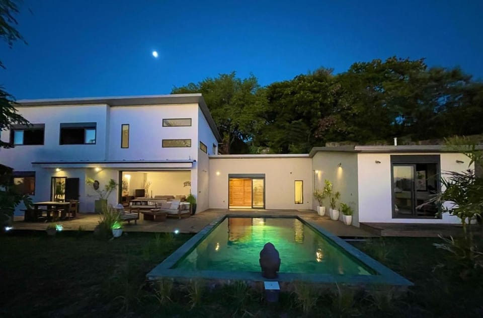 Night, Pool view
