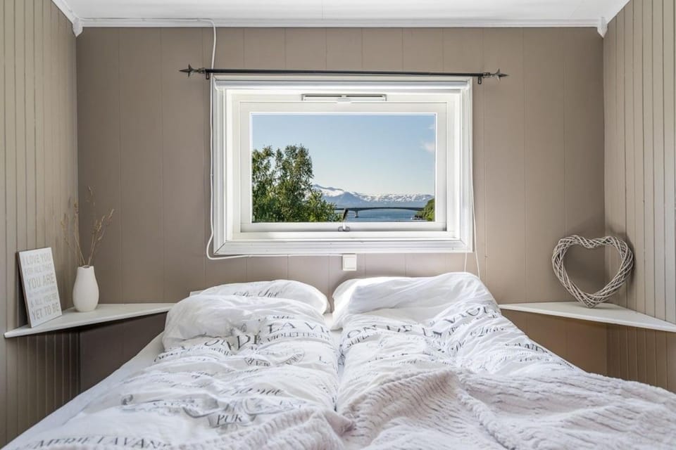 Serene Countryside Holiday Home with Fjord Views and blooming Gardens House in Nordland, Norway