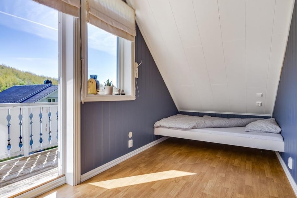 Serene Countryside Holiday Home with Fjord Views and blooming Gardens House in Nordland, Norway