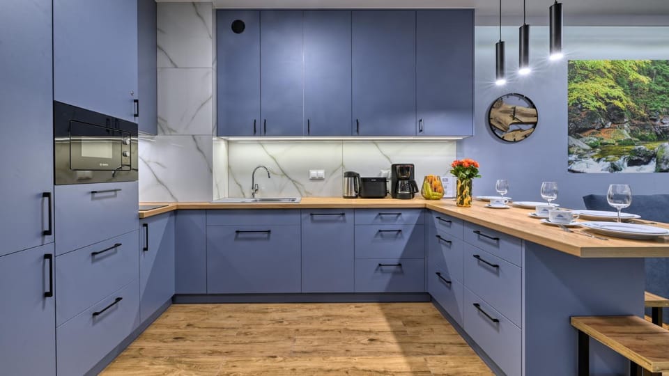 Kitchen or kitchenette, Seating area, dishwasher, stove, towels