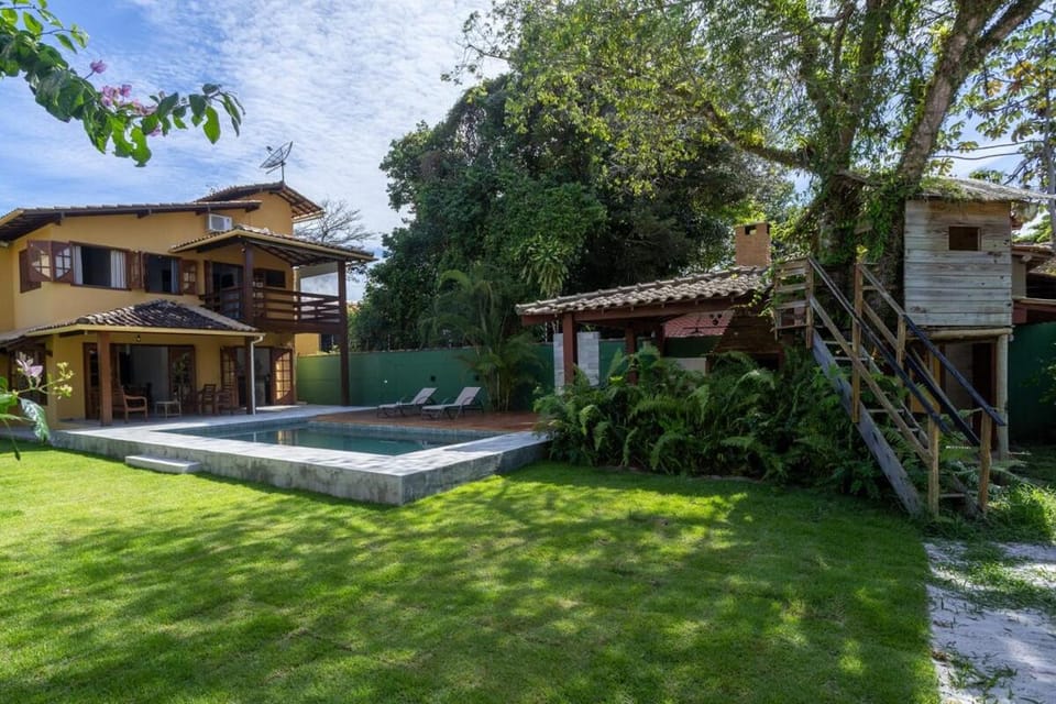 Casa com piscina a 300 m da Praia de Araçaipe House in Arraial d'Ajuda