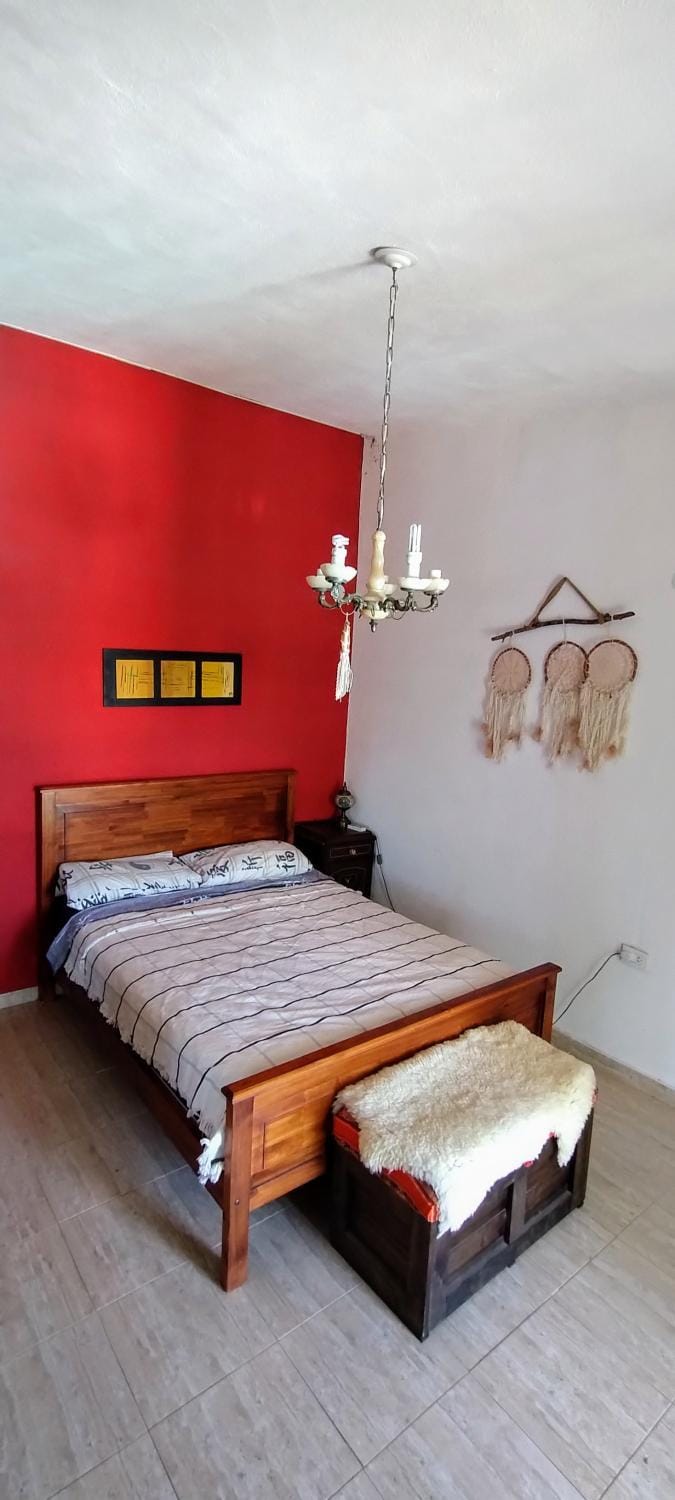 Photo of the whole room, Bedroom
