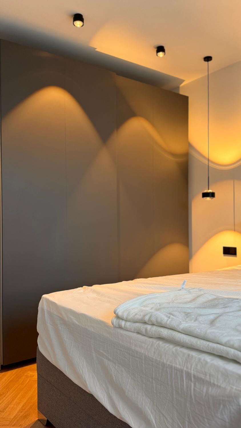 Bed, Photo of the whole room, Bedroom, wardrobe