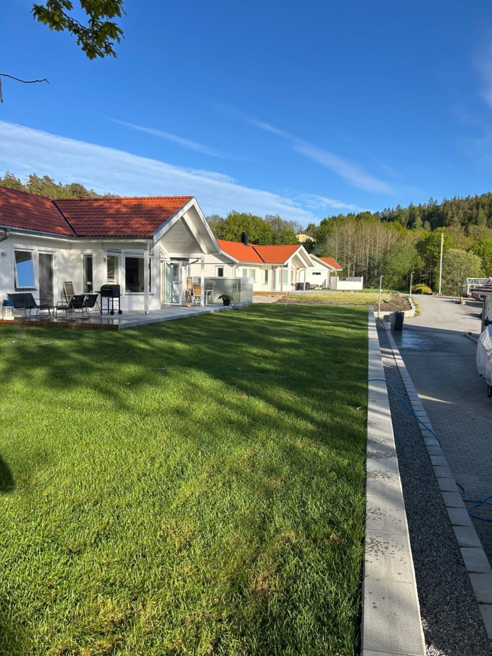 Property building, Spring, Day, Neighbourhood, Natural landscape, Garden, Garden view, Street view, Location
