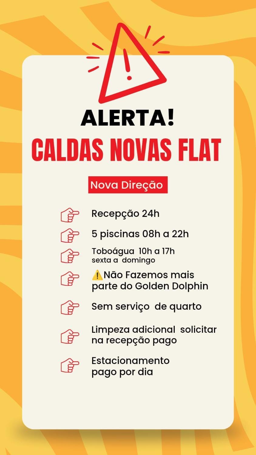 Caldas Novas Flat com cozinha e fogão ótimo lazer pra Todos Apartment hotel in State of Goiás