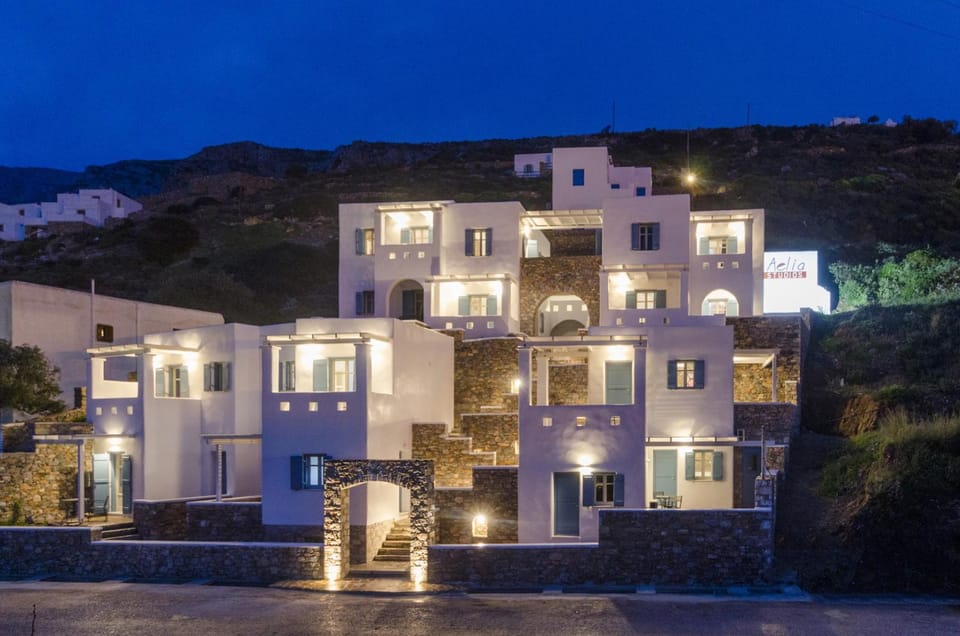 Property building, Night, Neighbourhood