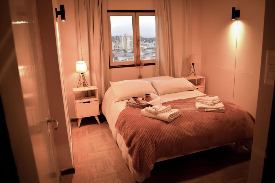 Bed, Photo of the whole room, Bedroom, towels, wardrobe