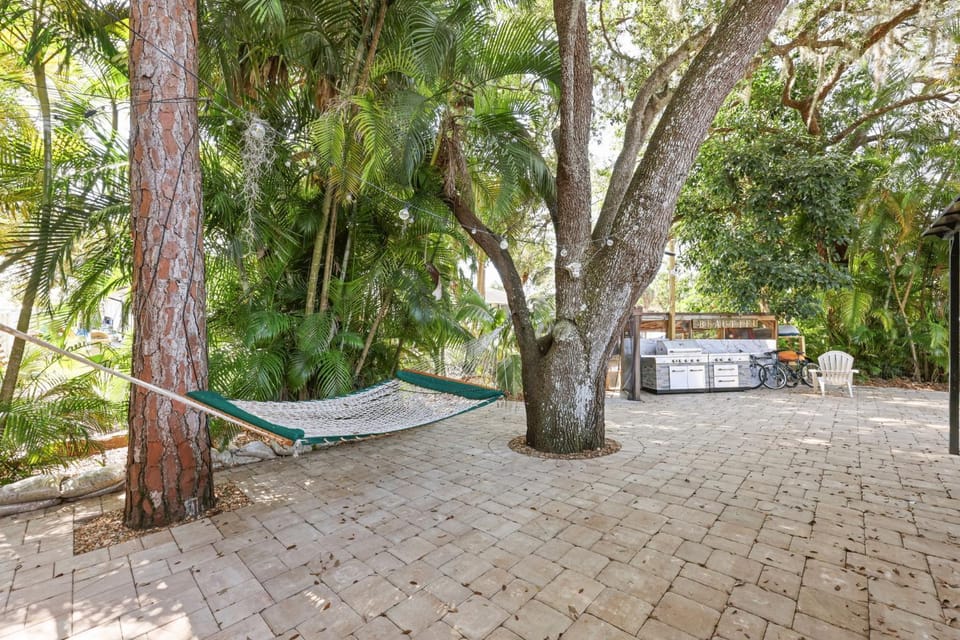 Patio, BBQ facilities