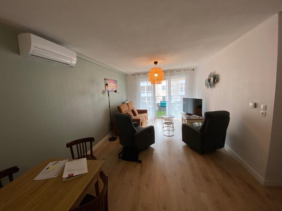Appartement 3 pièces climatisé avec parking et Wi-Fi à Sète - FR-1-338-601 Apartment in Occitanie