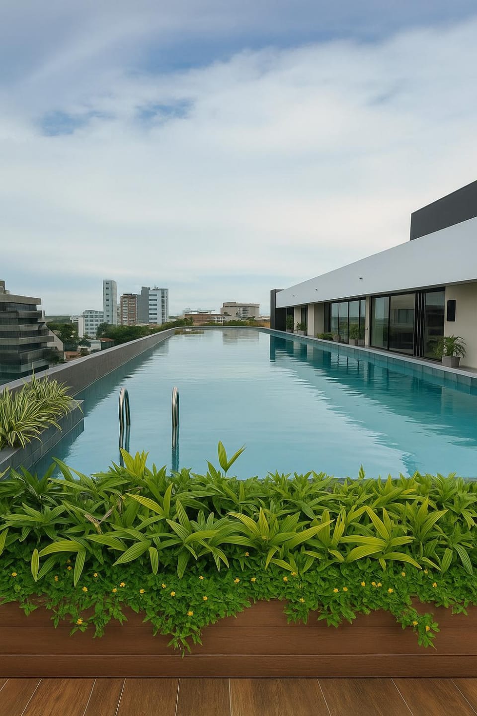 Pool view, Swimming pool