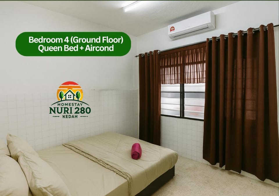 Bedroom, air conditioner