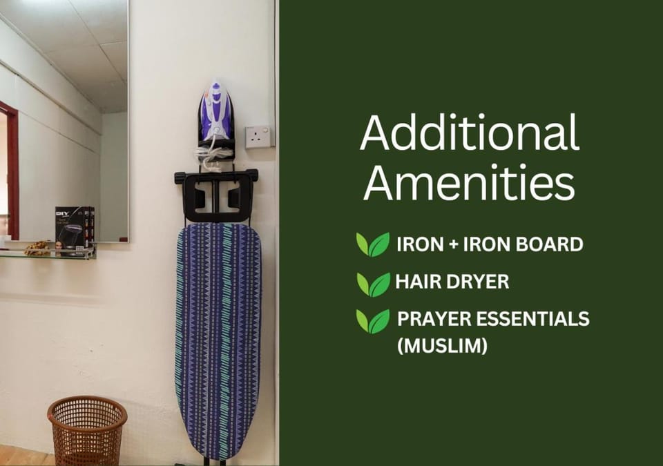 flat iron, hair dryier, towels