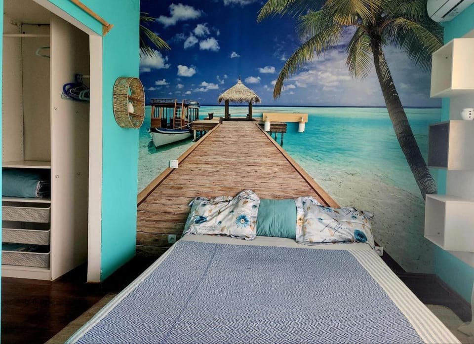 Bed, Bedroom, wardrobe