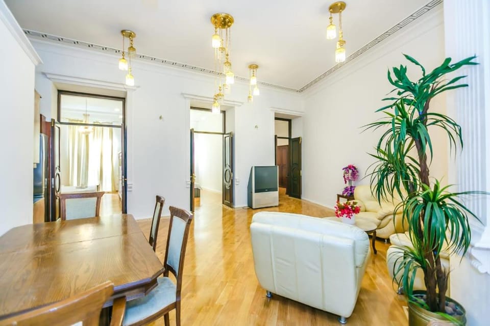 White Apartment In The Nizami Street Apartment in Baku