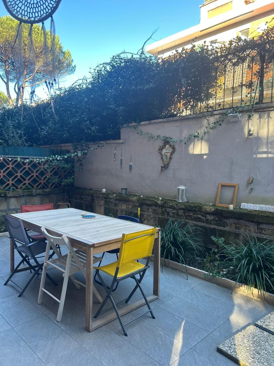Spring, Garden, View (from property/room), Balcony/Terrace, Seating area, Dining area, Garden view