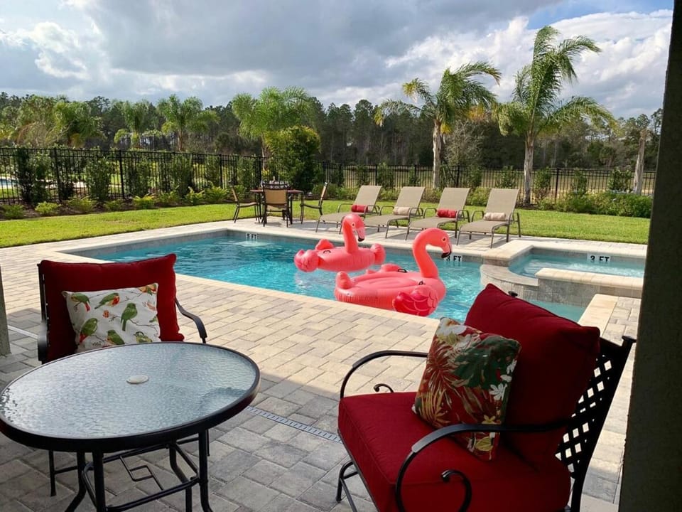 Patio, Natural landscape, Garden, Garden view, Pool view, Swimming pool, Swimming pool