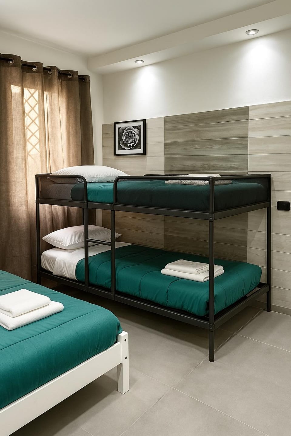 Bed, Photo of the whole room, Bedroom, bunk bed