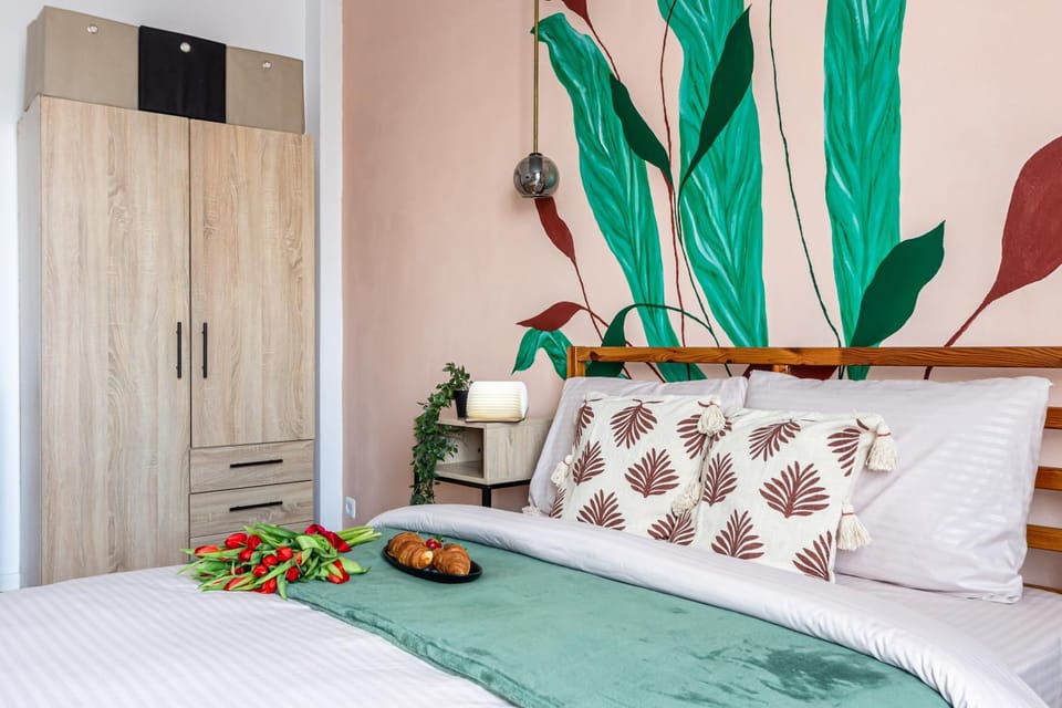 Bed, Bedroom, wardrobe