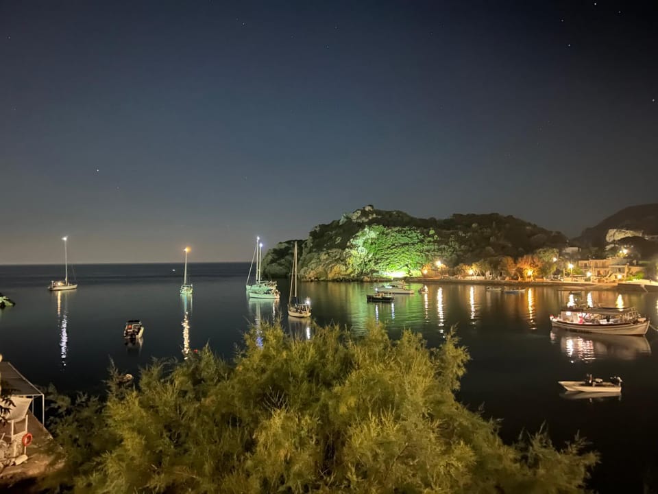 Night, Natural landscape, Sea view, Sea view