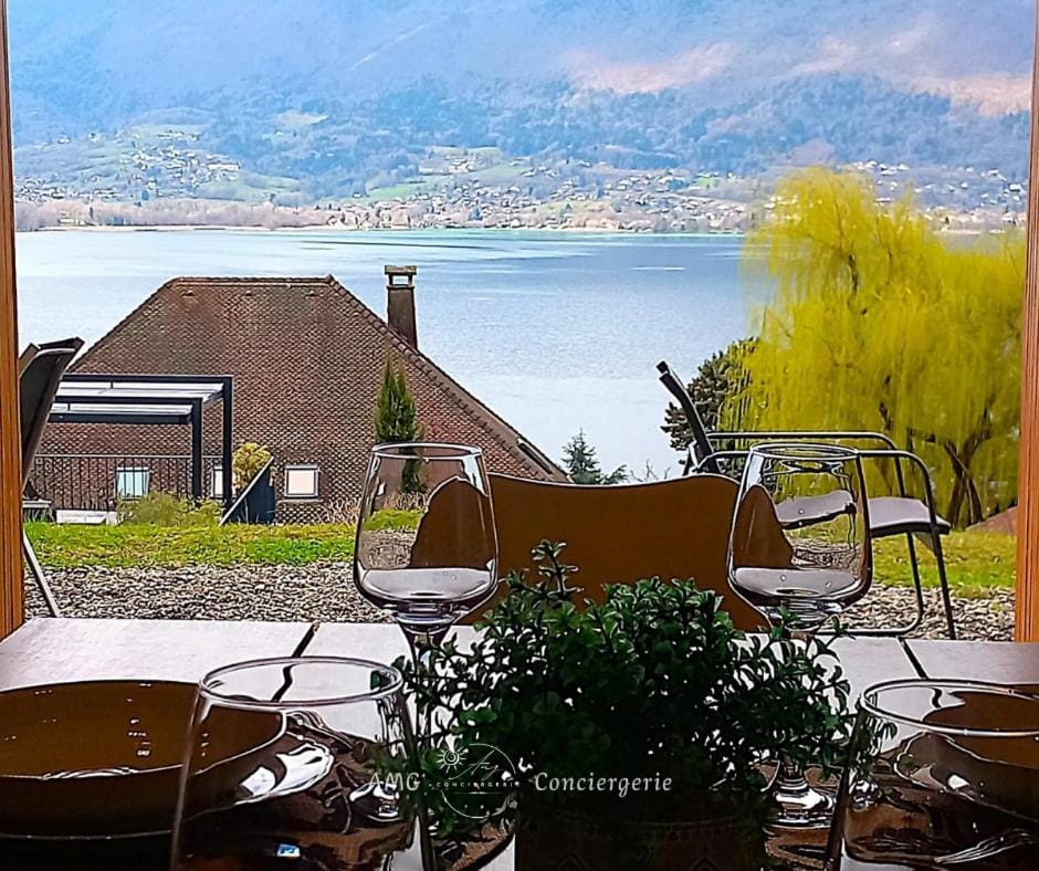 Splendide Vue sur le Lac ! 5mn des plages, parking privé Apartment in Menthon-Saint-Bernard