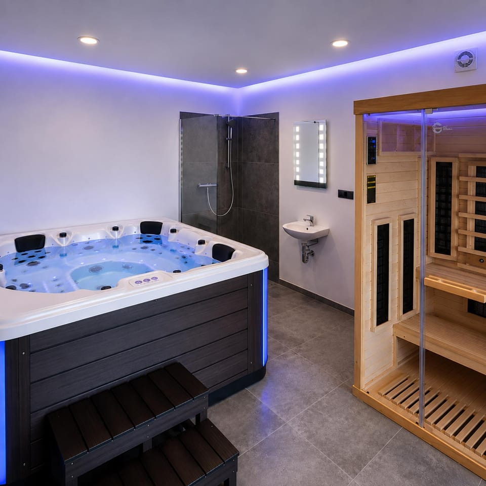 Hot Tub, Sauna