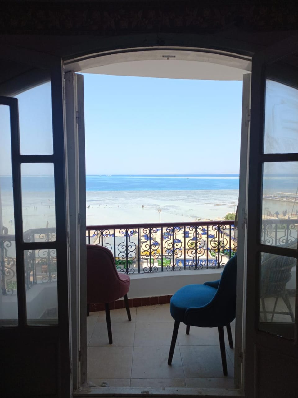 شقة فندقية على البحر منطقة القيادات 2 Apartment in Hurghada