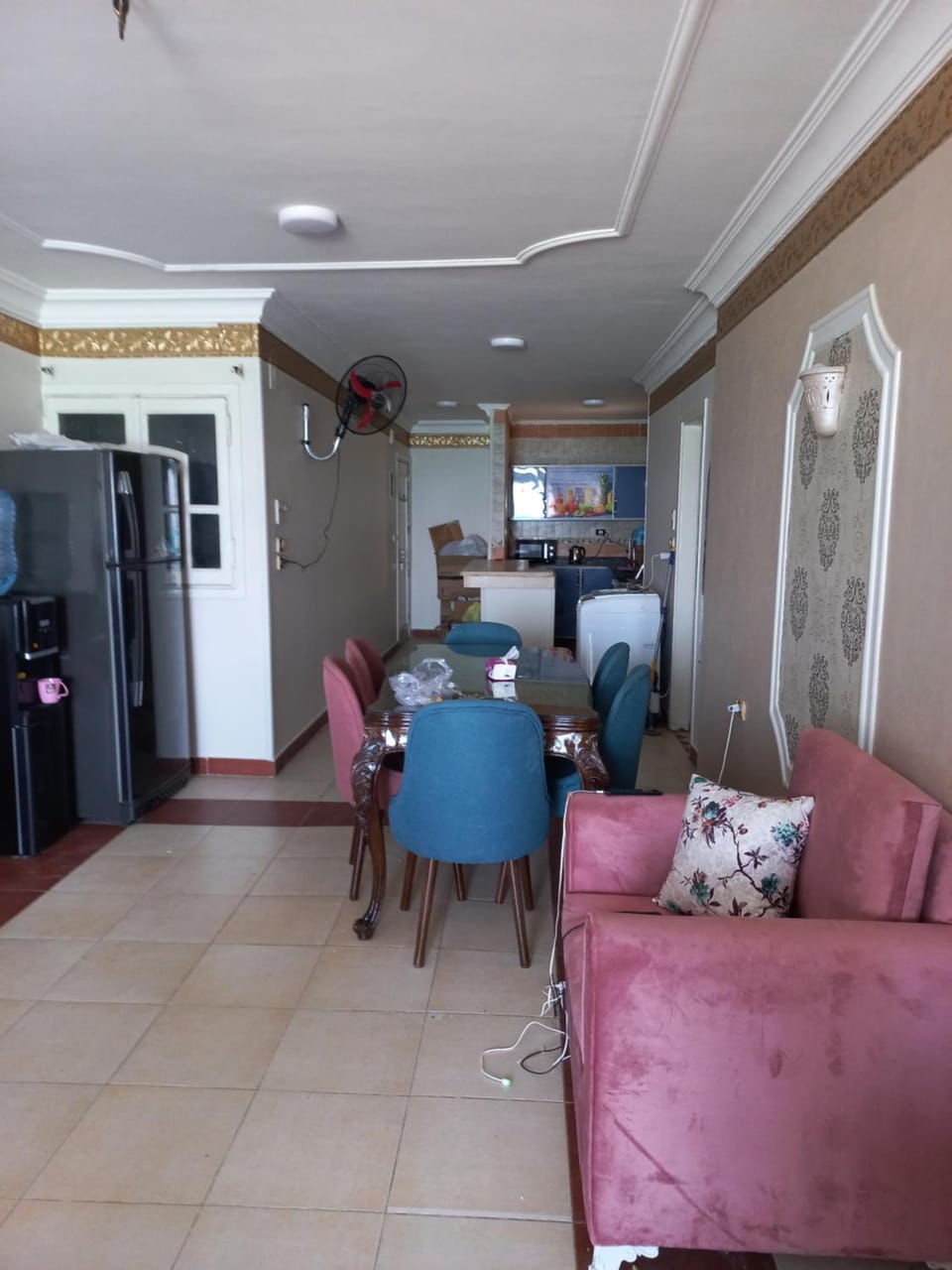 شقة فندقية على البحر منطقة القيادات 2 Apartment in Hurghada