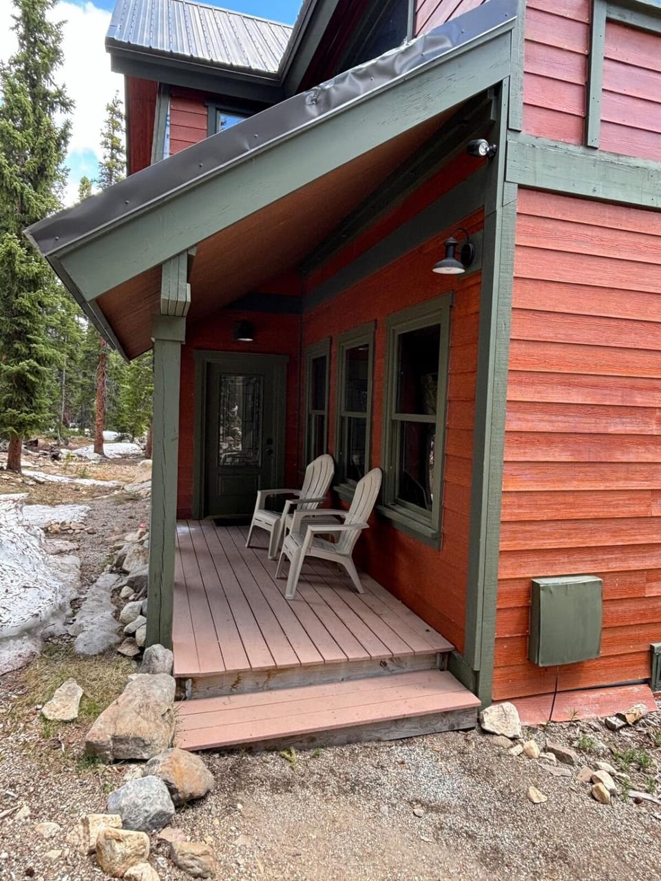 Property building, Patio