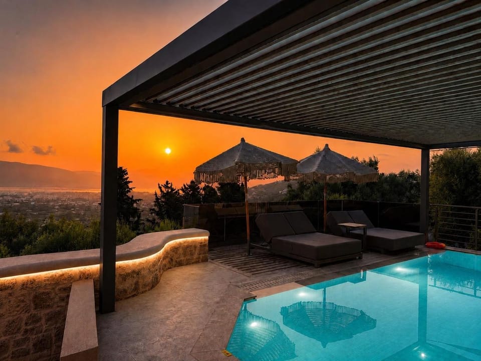 Isle of View Villa Villa in Peloponnese, Western Greece and the Ionian