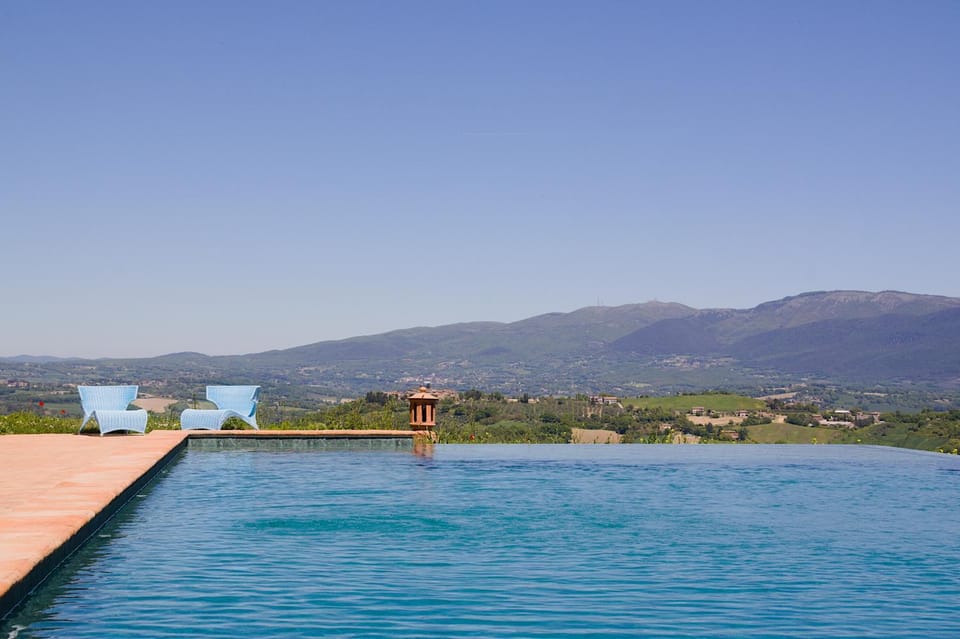Day, Natural landscape, Mountain view, Pool view, Swimming pool
