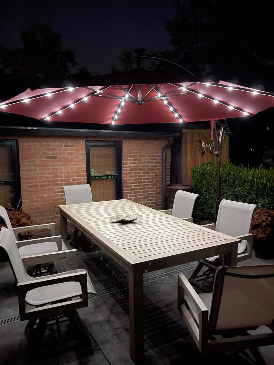 Patio, Dining area