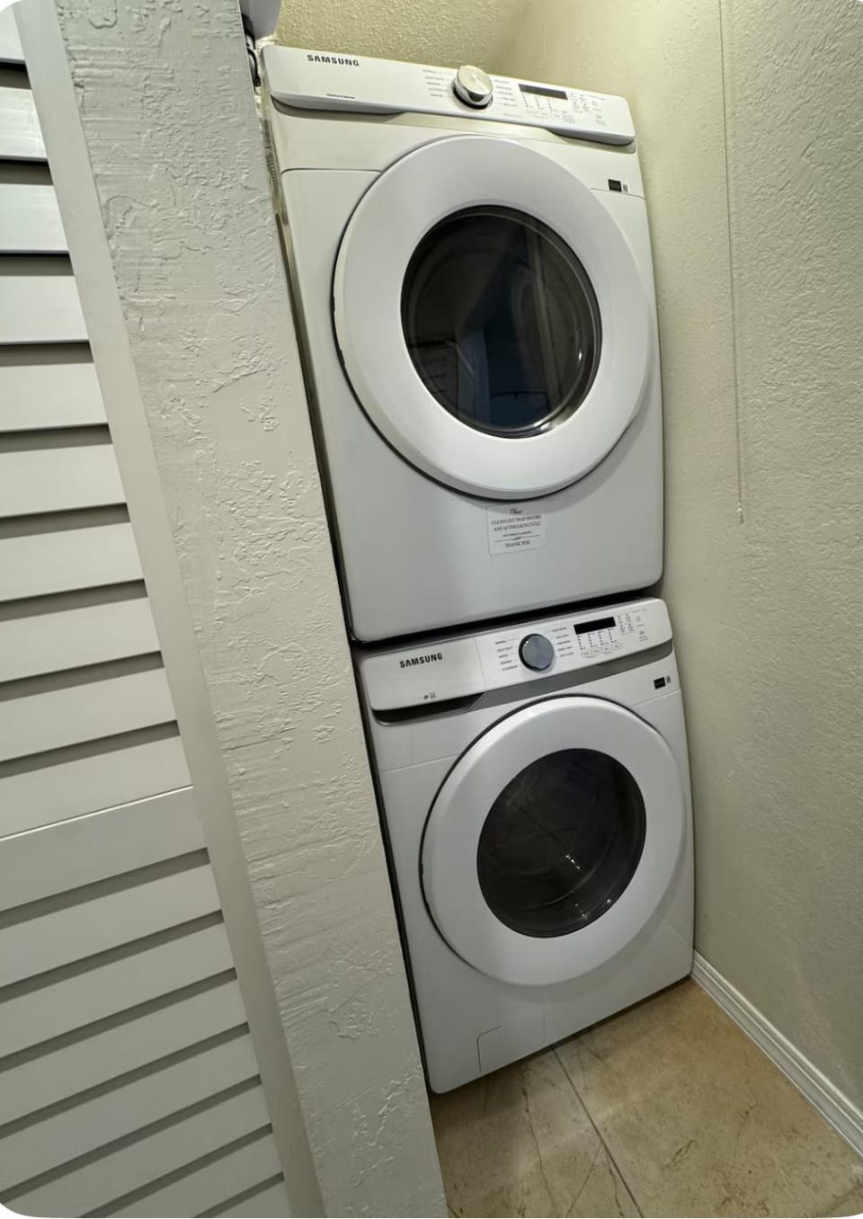 washing machine, dryer