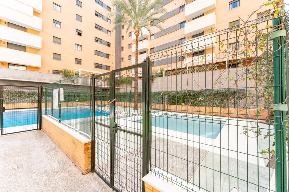 Property building, Pool view, Swimming pool